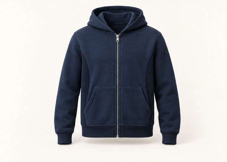 Full-Zip Utility Hoodie — Modhie Sports MS-03C