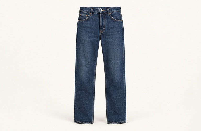 Straight Five-Pocket Jeans — Modhie Sports MS-07A