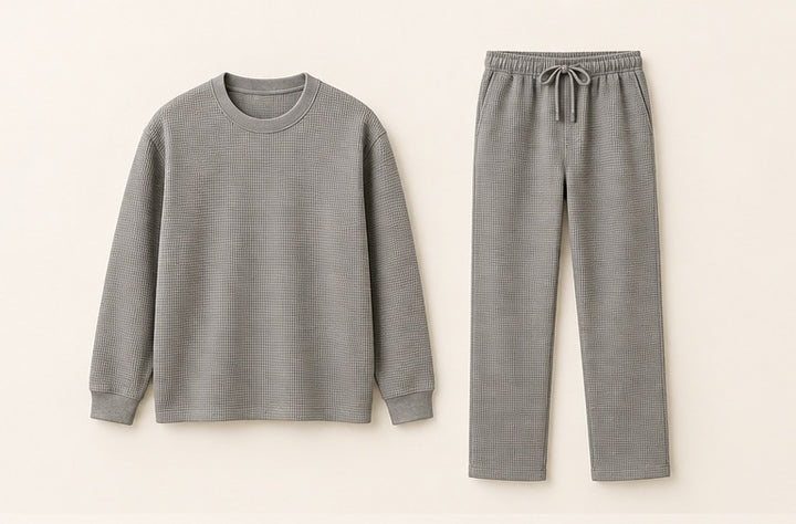Waffle Lounge Co-ord Set — Modhie Sports MS-09B