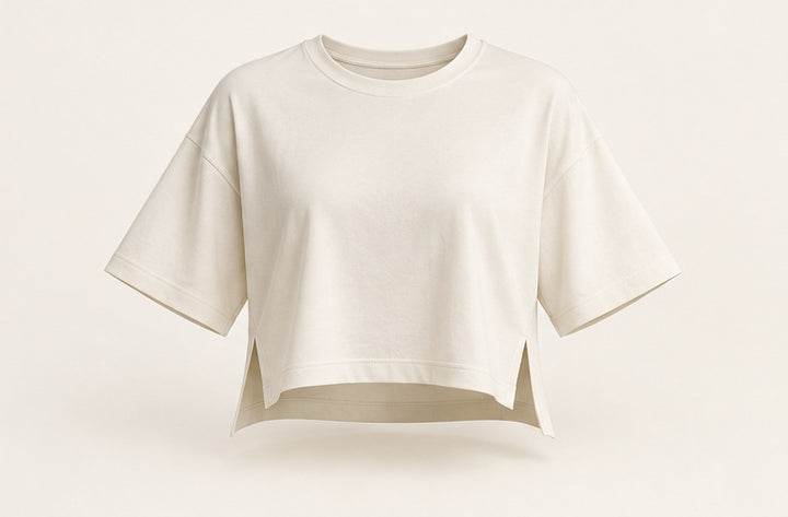 Cropped Box Training T-Shirt — Modhie Sports MS-13D