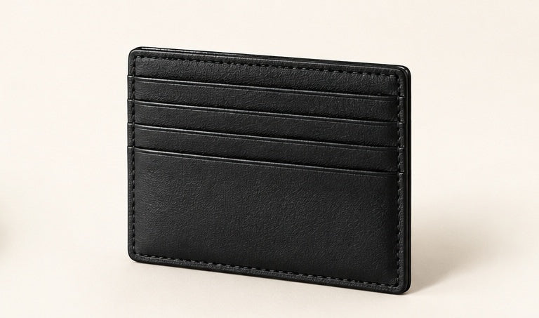 Slim Card Case Leather Wallet — Modhie Sports MS-25B