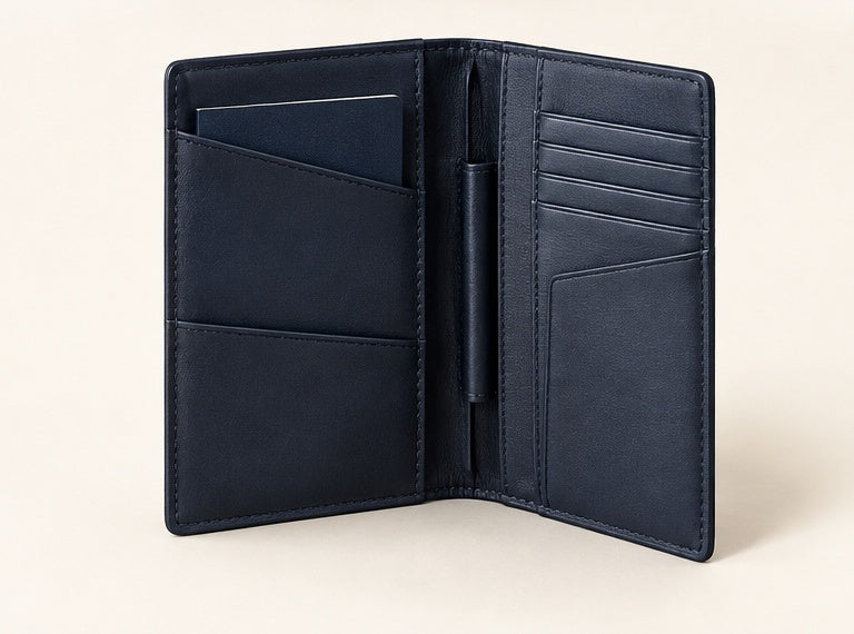 Long Travel Leather Wallet — Modhie Sports MS-25D