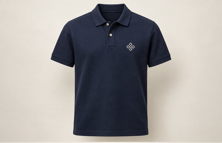 Chest Monogram Embroidered Polo — Modhie Sports MS-32A