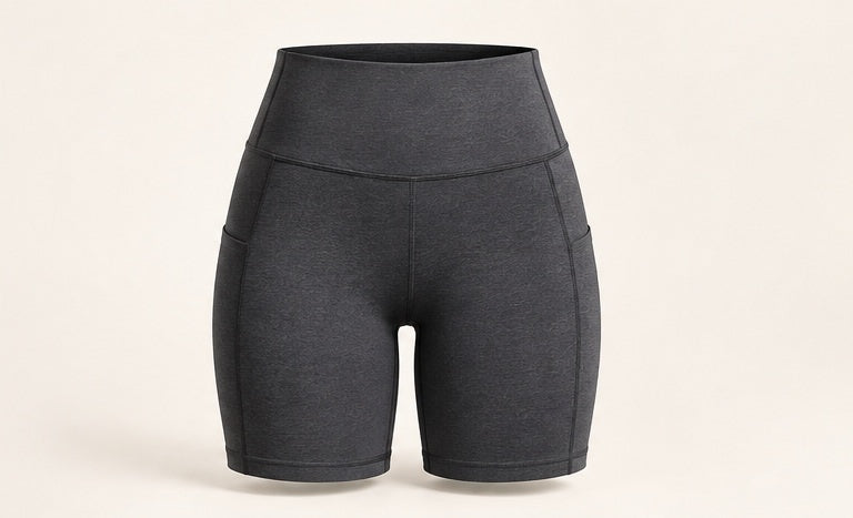 High-Rise Cycling Shorts — Modhie Sports MS-14B