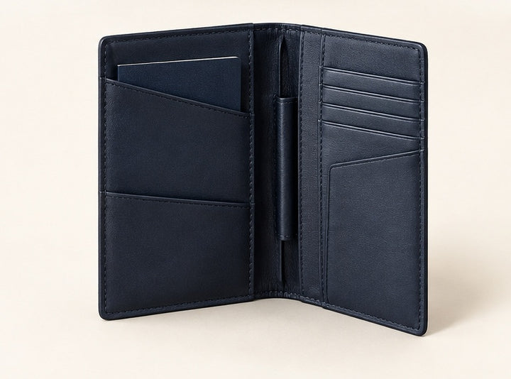 Long Travel Leather Wallet — Modhie Sports MS-25D