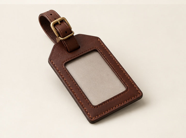 Leather Luggage Tag — Modhie Sports MS-29C