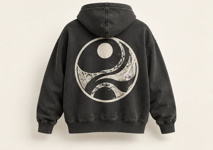 Back Graphic Printed Hoodie — Modhie Sports MS-33D