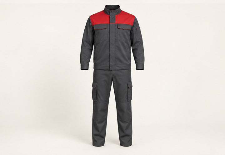 Workshop Jacket and Cargo Trousers Uniform — Modhie Sports MS-34D